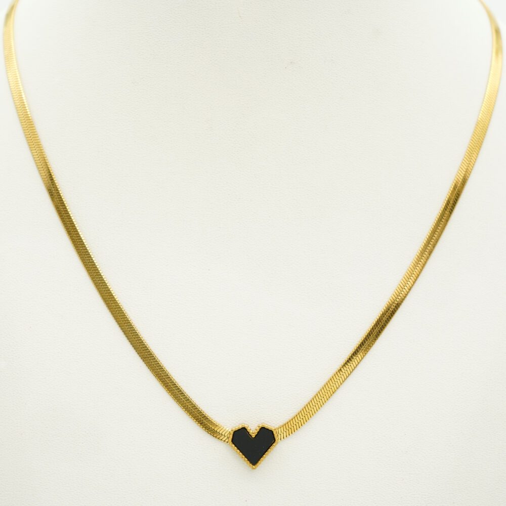 Black Heart Pendant