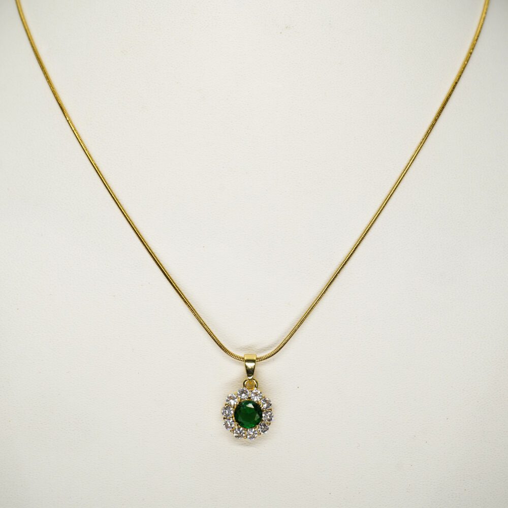 Crystal Emrald Pendant
