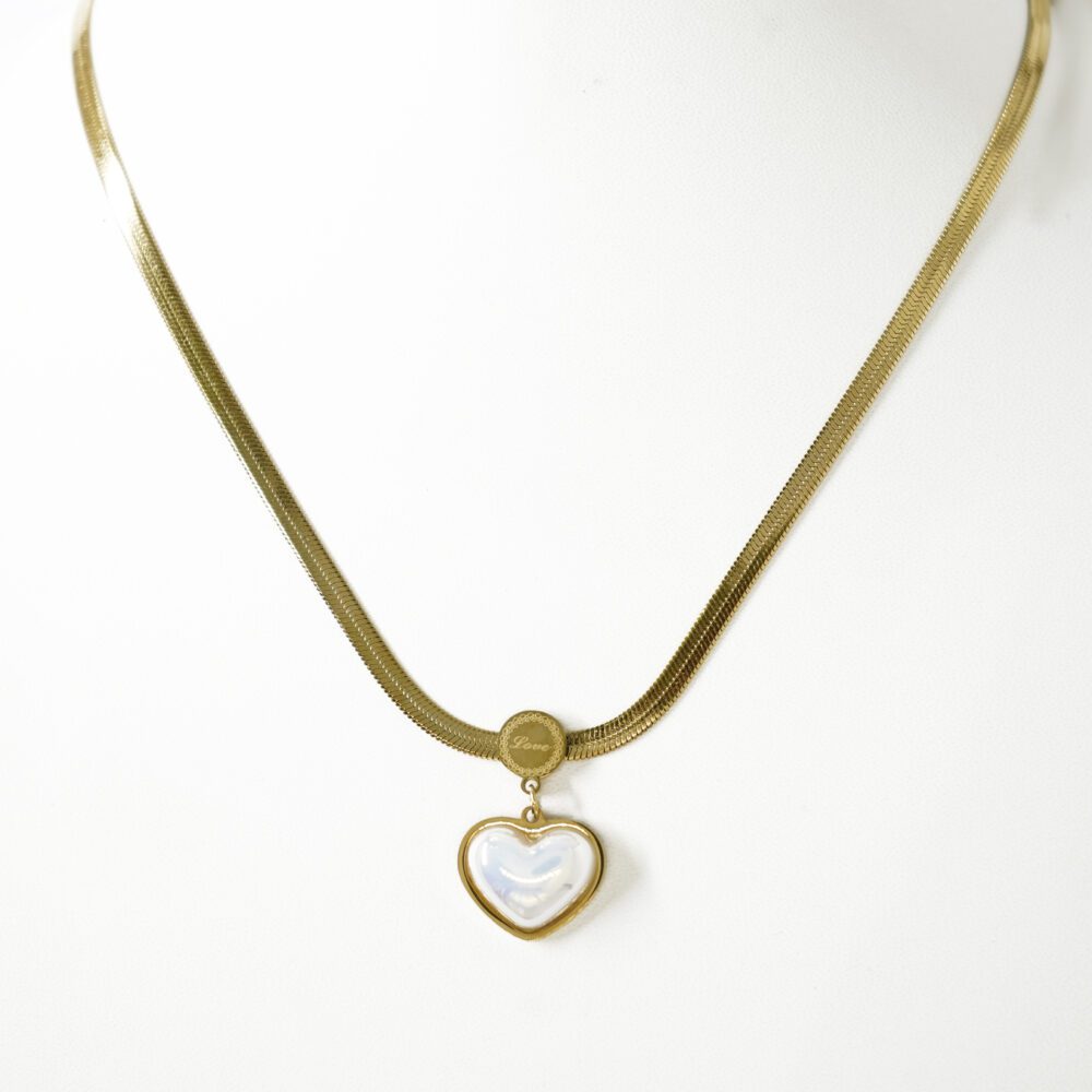Pearl Heart Pedant