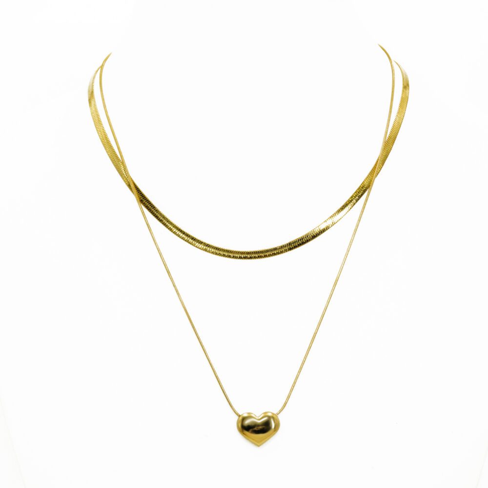 Golden Heart Necklace